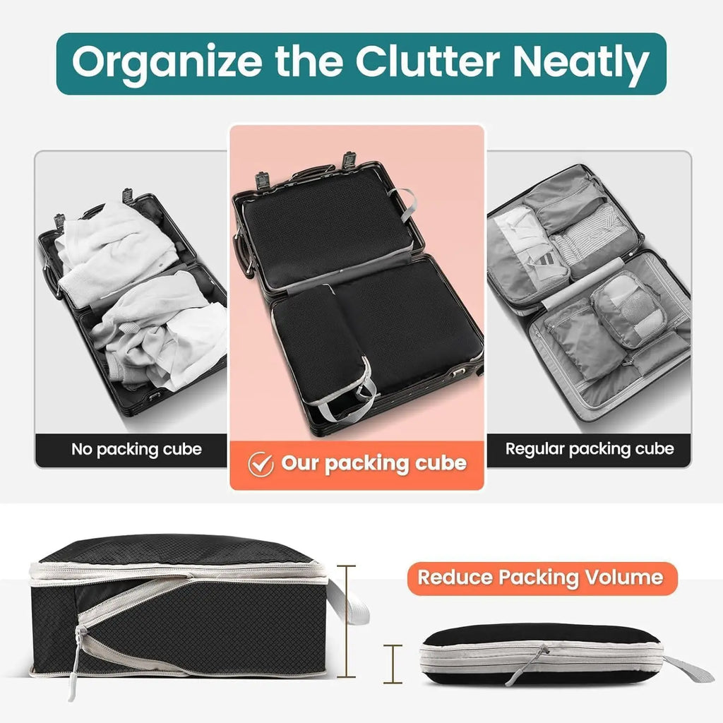 Compression Packing Cubes — 4-Piece Set